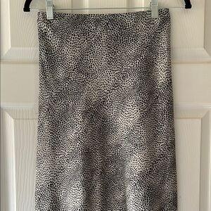 Animal Print Women's Midi Skirt S
